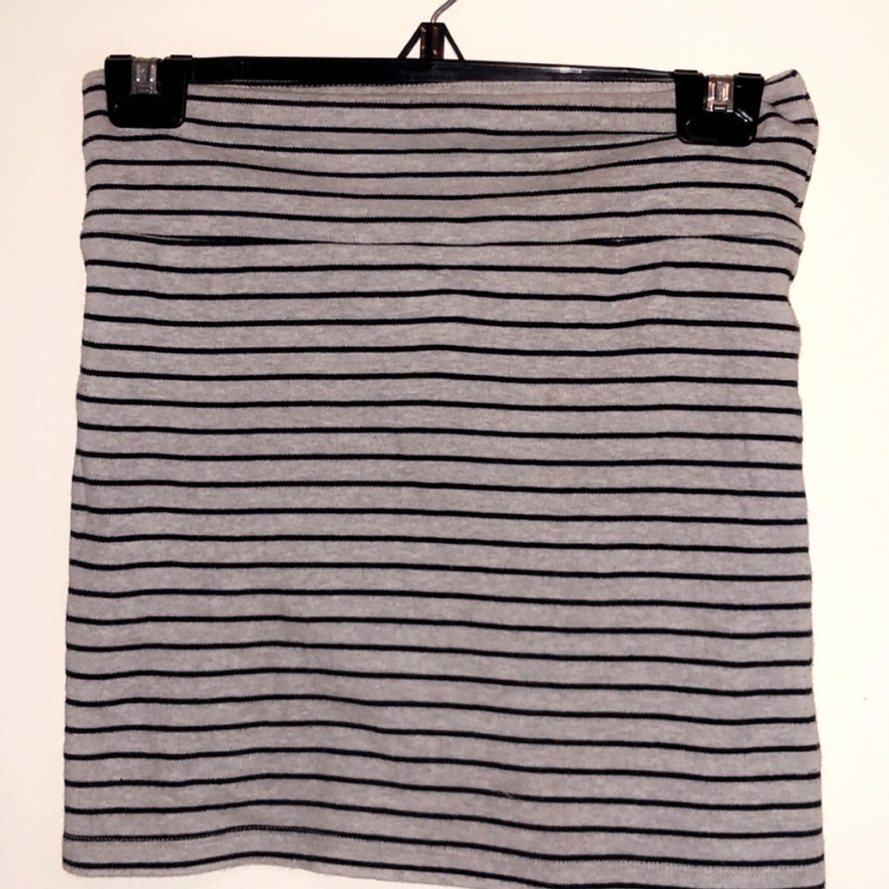 Forever 21  stretchy stripe skirt